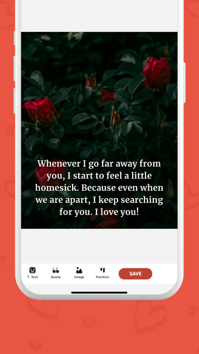 Frases de Amor Emocionantes Screenshot
