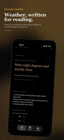 Weather in Words Screenshot 1 of 6