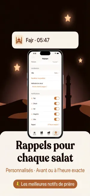 Noor - Horaires de Prière screenshot 2