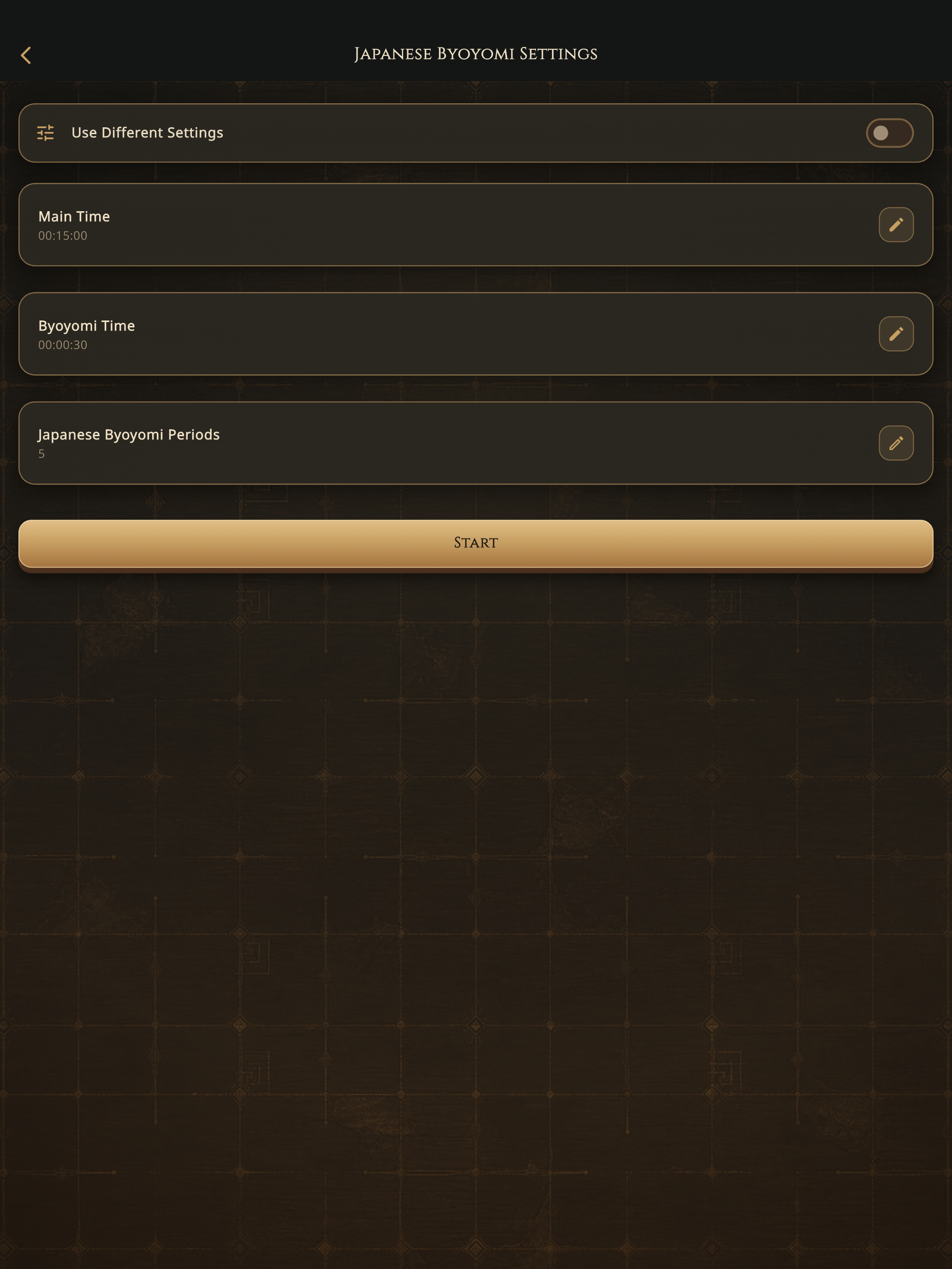 Go Baduk Weiqi Timer screenshot 8