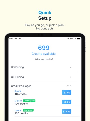 Ring4: Second Phone Number iPad screenshot
