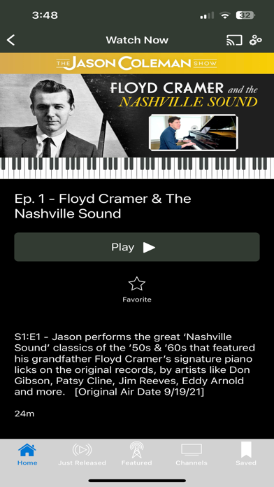 Country Road TV iPhone screenshot 5 - Music app