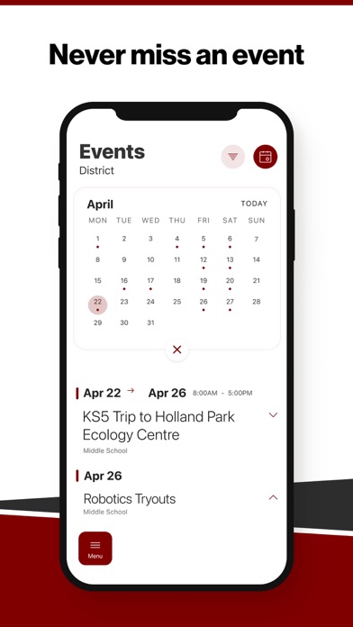 Richmond School Department Screenshot