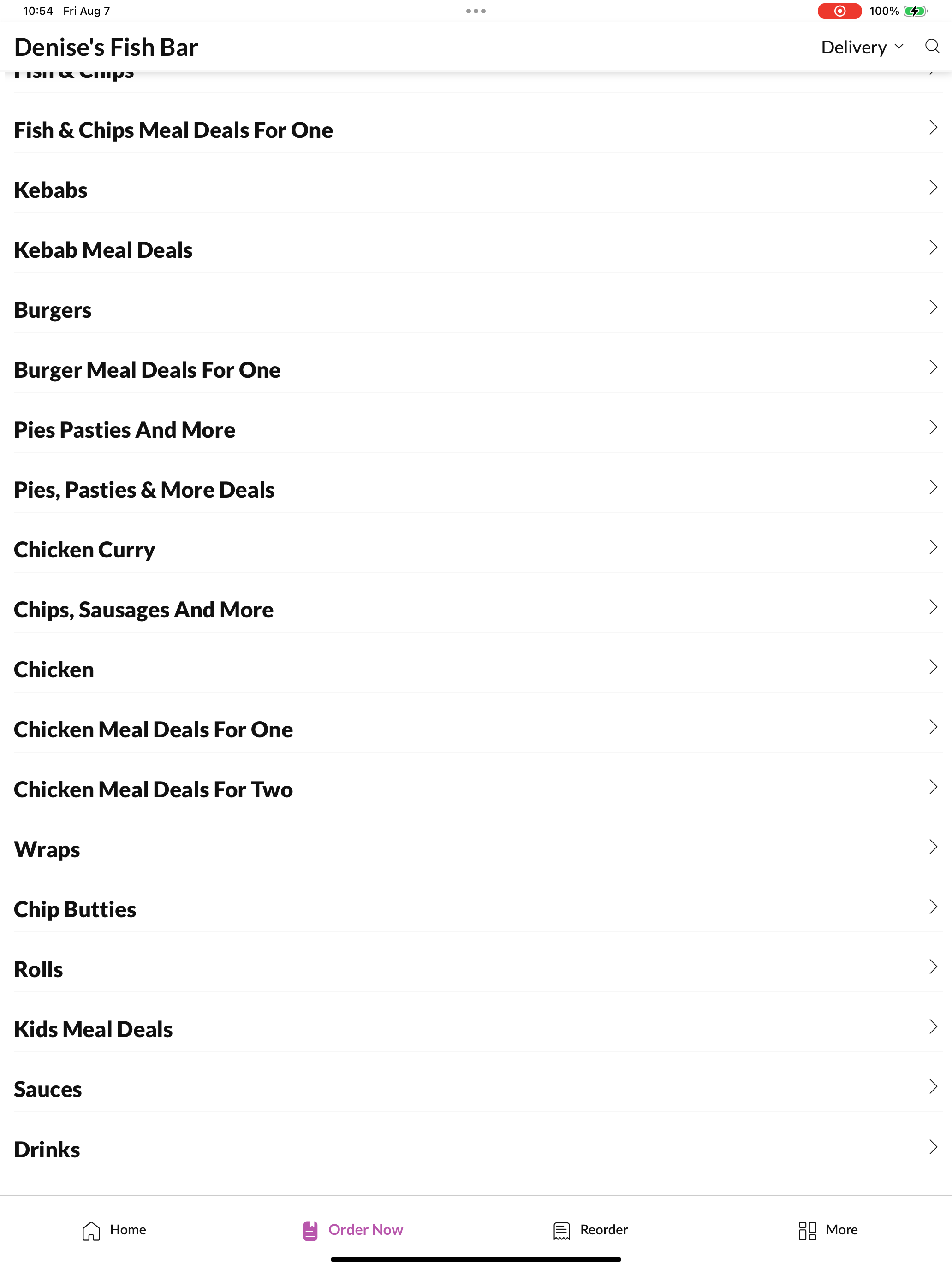 Denises Fish Bar screenshot 7