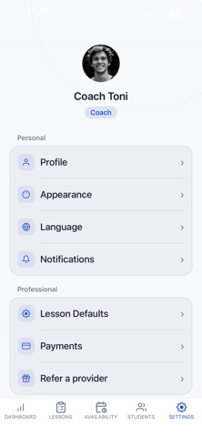 Sessio: Lesson Manager Screenshot 9 of 10
