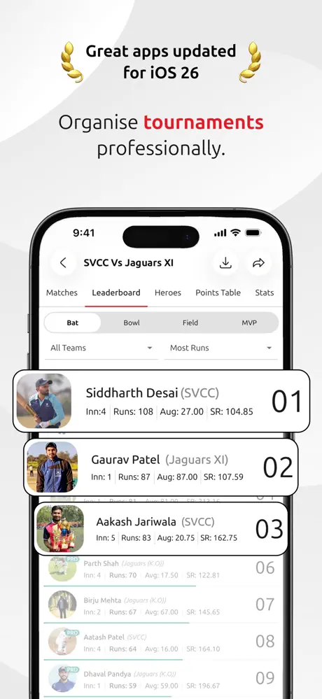 CricHeroes-Cricket Scoring App screenshot 3