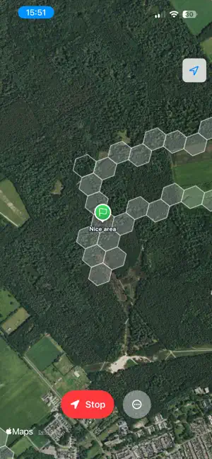 Hexplorer: Explore and track screenshot 1