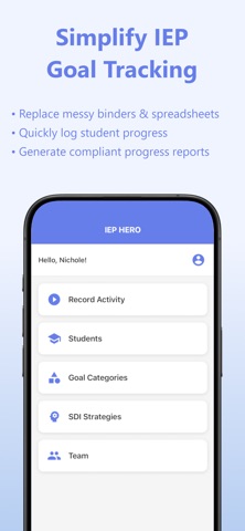 IEP HERO screenshot