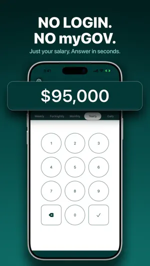 Tax Calc Aussie screenshot 1