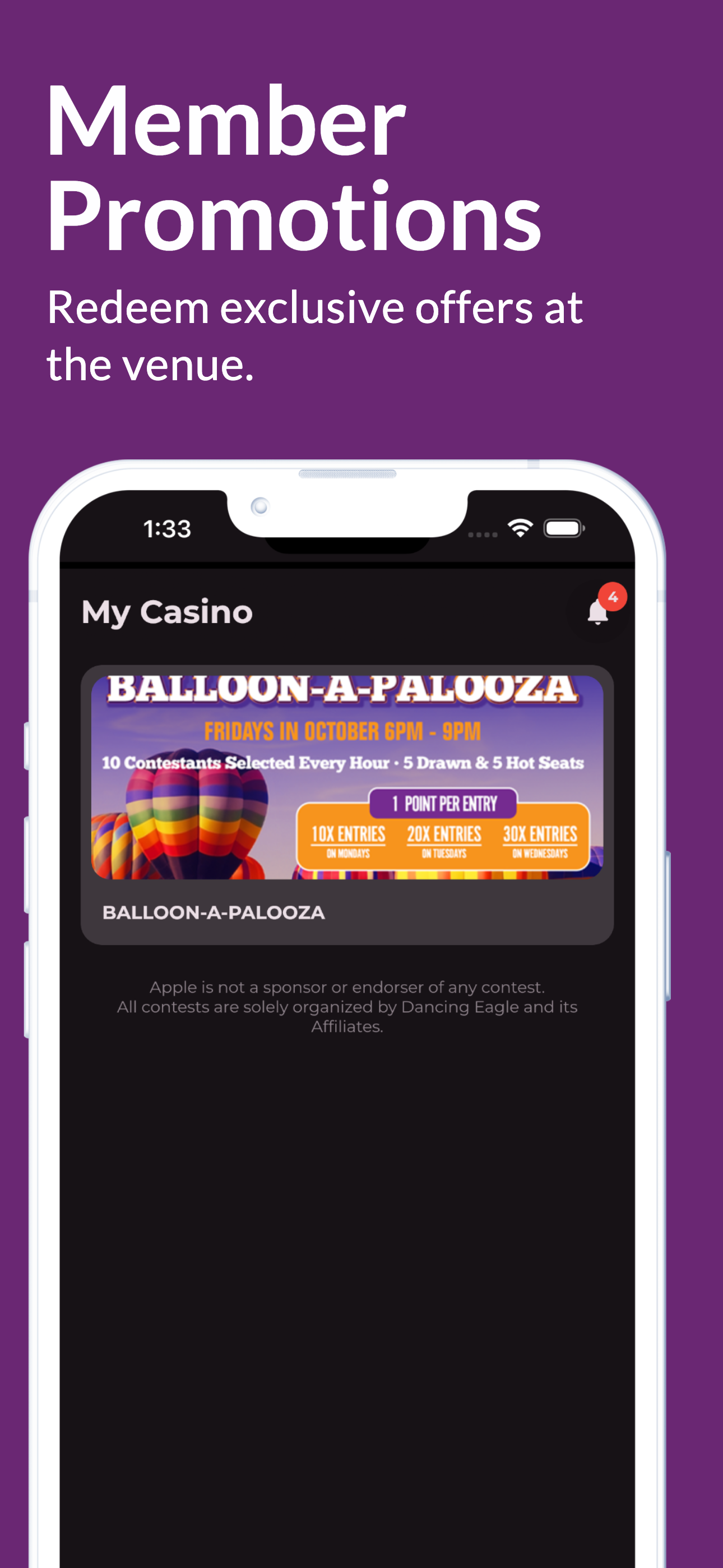 Dancing Eagle Casino screenshot 5