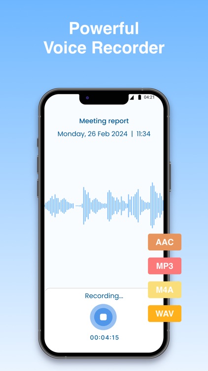 Voice Recorder with Memo