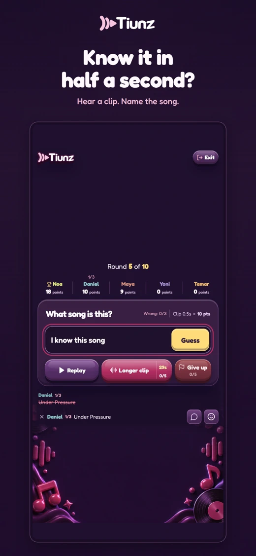 Tiunz screenshot 1