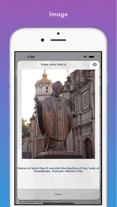 Popes of the Catholic Church Screenshot