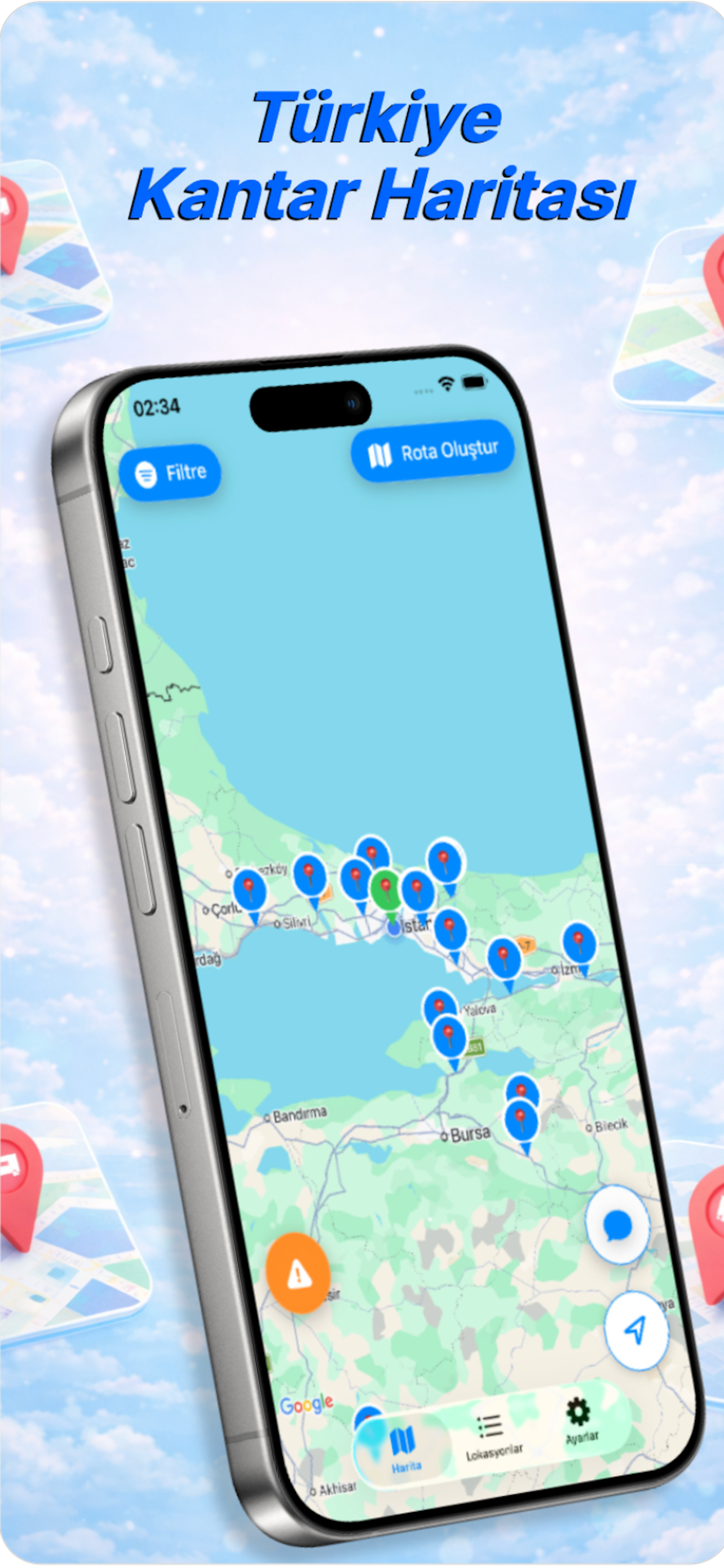 Kantar Bot - Tır Navigasyonu
