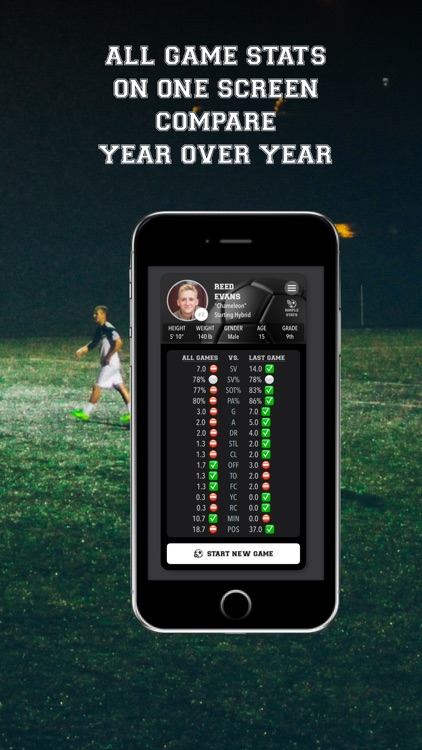 Soccer Simple Stats Tracker screenshot-8