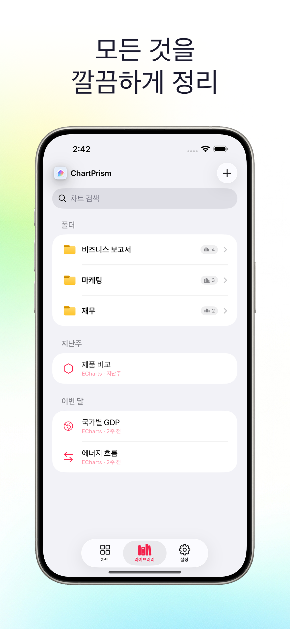 모든 것을 정리