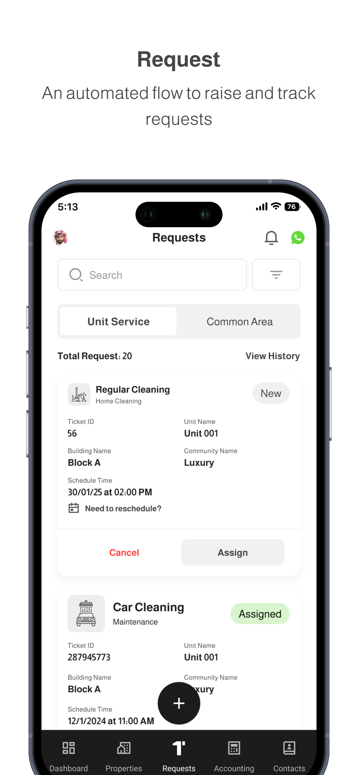 Retal Community Management