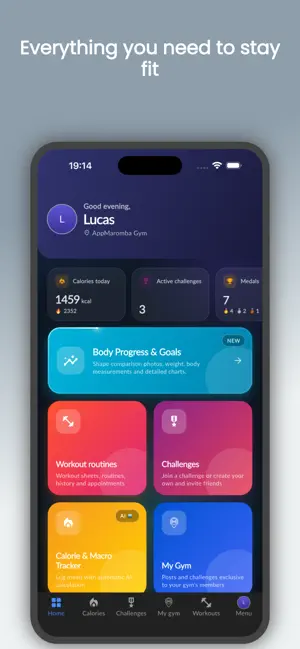 Maromba: All-in-one fitness screenshot 1