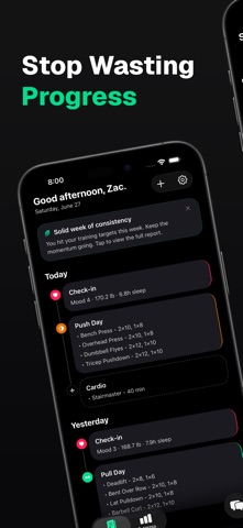Oak: Workout & Diet Coach Screenshot 1 of 8