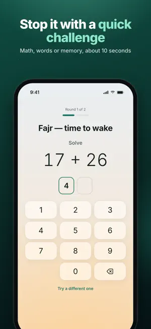 PrayerWake: Fajr Alarm screenshot 2