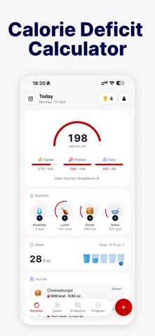AI Calorie Tracker: Nutrinixy iPhone screenshot