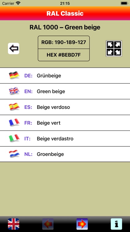 RAL Classic Colours Dictionary screenshot-3