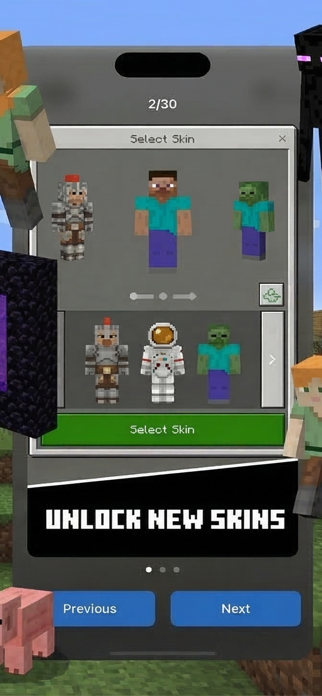 Skins, mods for minecraft Screenshot 3 of 4