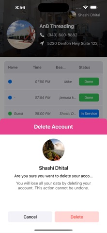 Angel Self Check In Kiosk iPhone screenshot