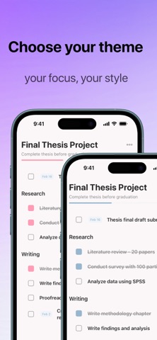 Orgazized3 - daily planner screenshot
