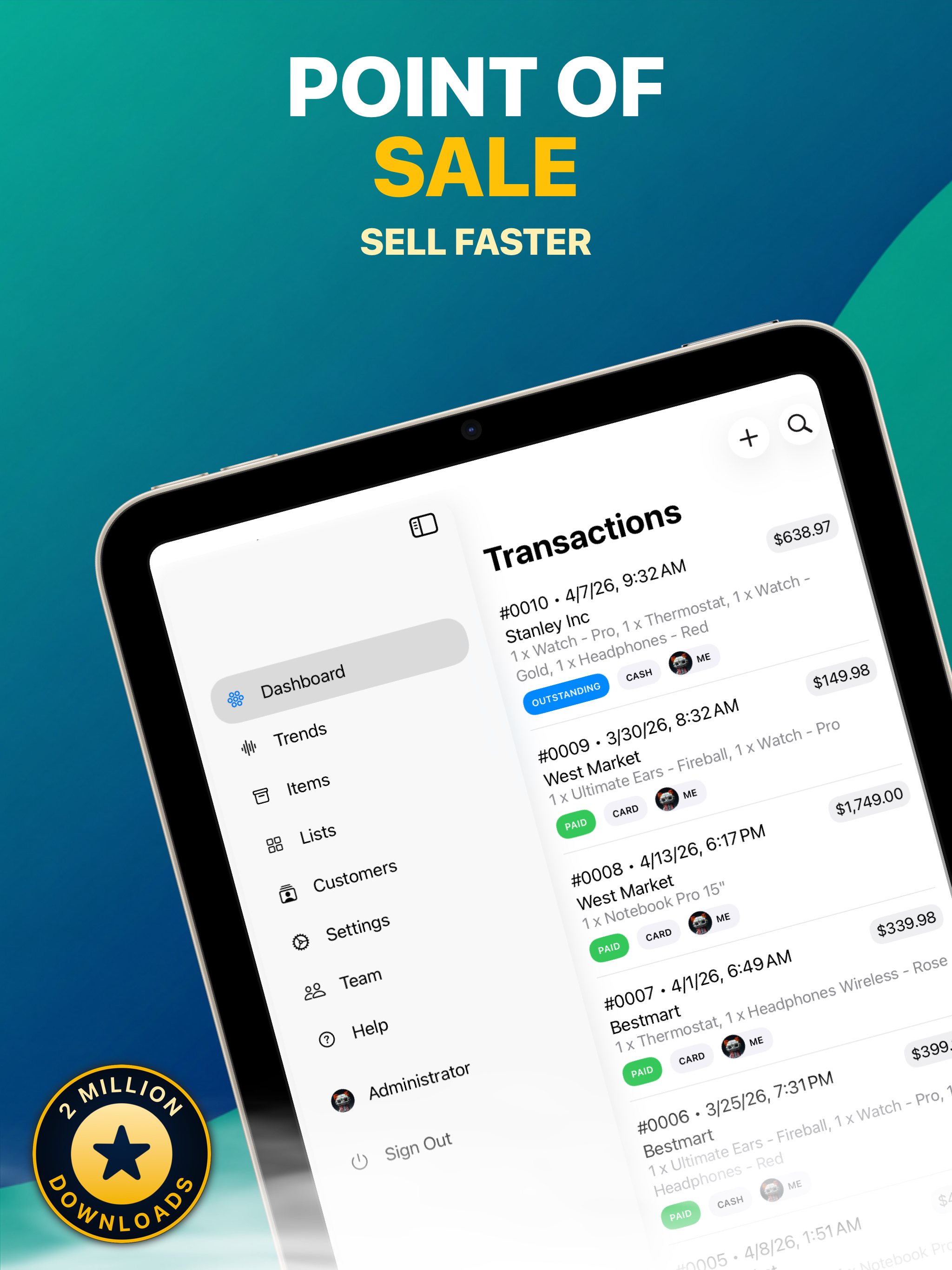Cash Register for Business