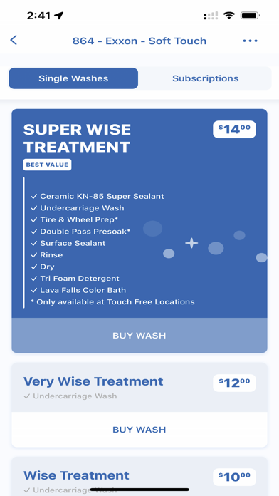 Wash n’ Run Car Wash Screenshot