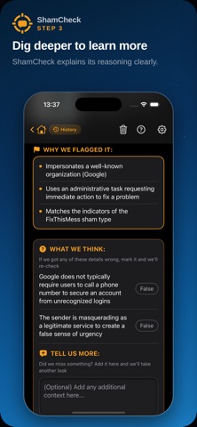 ShamCheck Screenshot 3 of 7