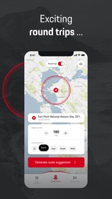 ROADS by Porsche Route Planner screenshot