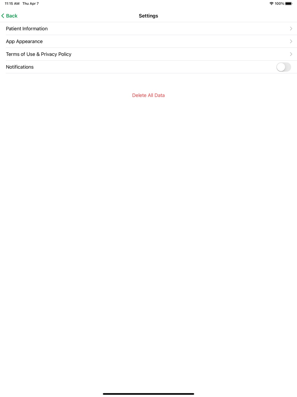 iPad screenshot