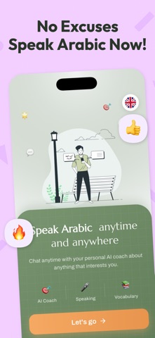 Yallah Speak - Learn Arabic AI screenshot