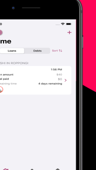 Screenshot 1 of Prend: Loans Between Friends App