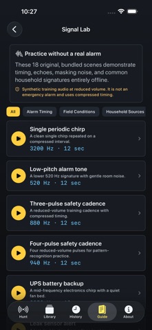 ChirpHound: Smoke Alarm Finder screenshot