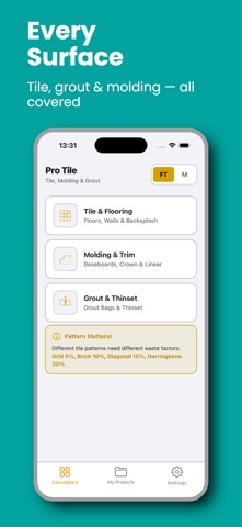 Pro Tile: Layout & Flooring Screenshot 1 of 4