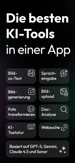 Screenshot von ChatOn - Deutsch-KI-Chatbot auf dem iPhone 1