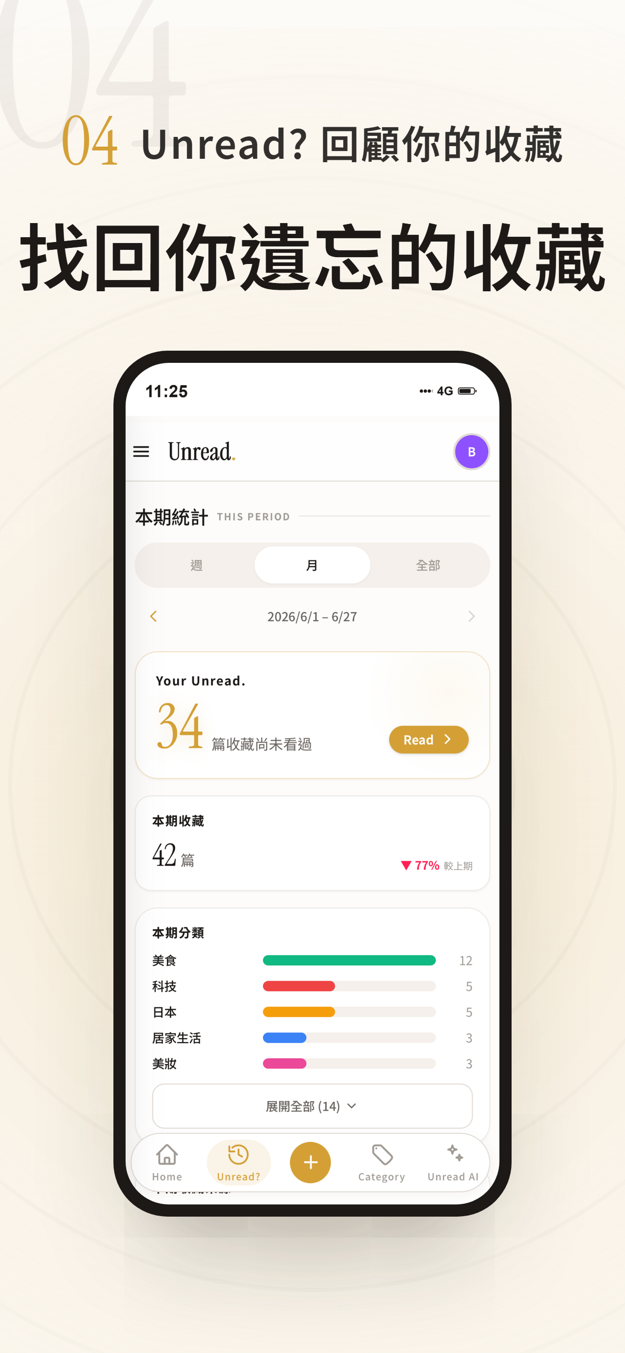 Unread. - AI 社群收藏助理 screenshot 6