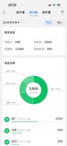 早晚记账软件 screenshot