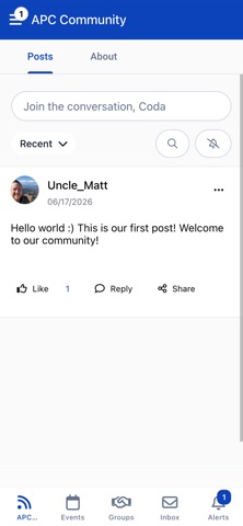 Anchor Point Church App iPhone screenshot