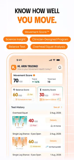 Kinis: Movement & Balance screenshot 1