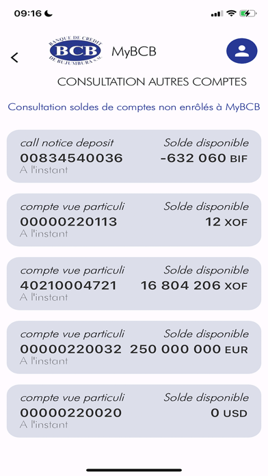 MyBCB Screenshot