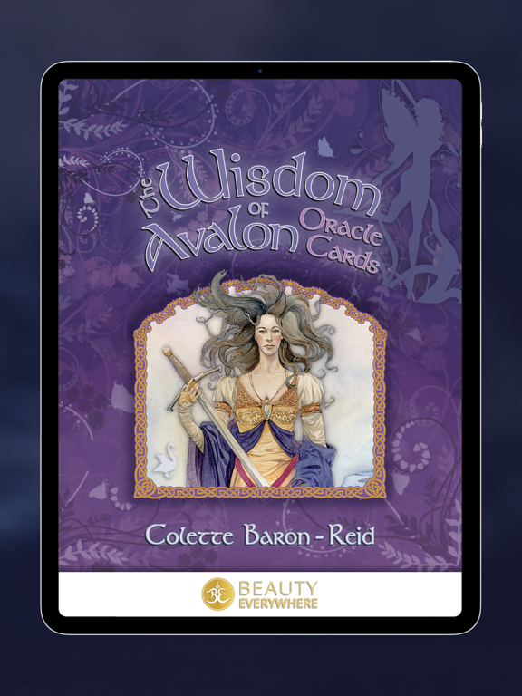 The Wisdom of Avalon Oracle iPad screenshot 1 - Lifestyle app