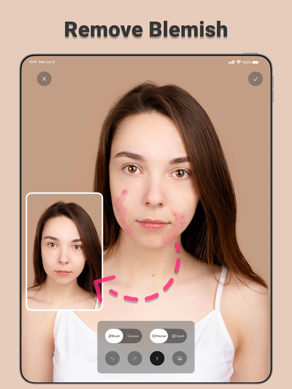 Photo Retouch Eraser - Removal iPad screenshot 4 - Graphics & Design app
