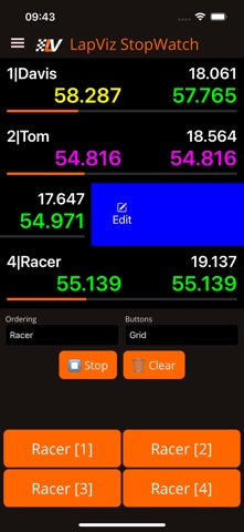 LapViz.Stopwatch Screenshot 3 of 6