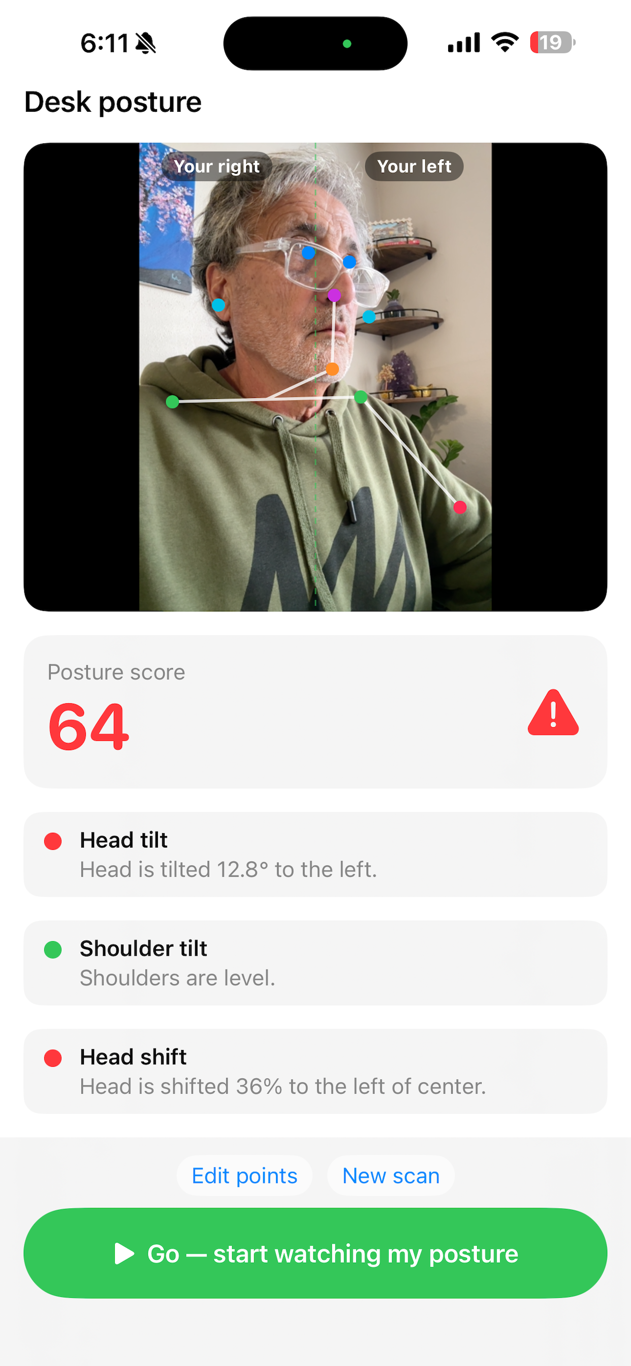 ErgoCam: Posture Coach