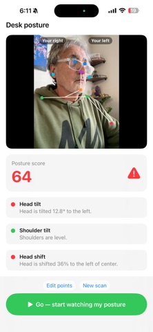 ErgoCam: Posture Coach Screenshot 6 of 7