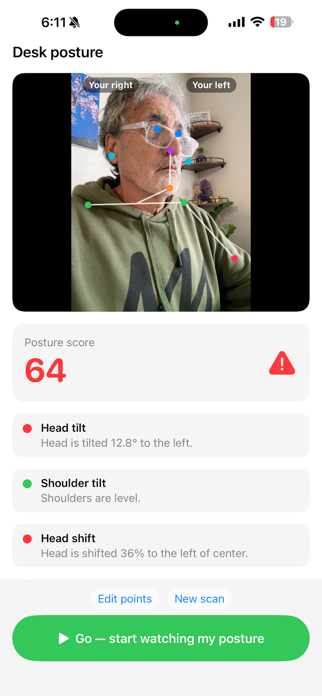 ErgoCam: Posture Coach Screenshot 6 of 7
